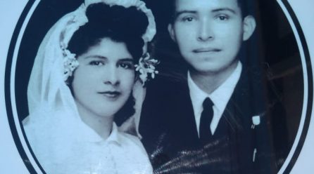 Teresita quedó para siempre junto a su querido Hernán.