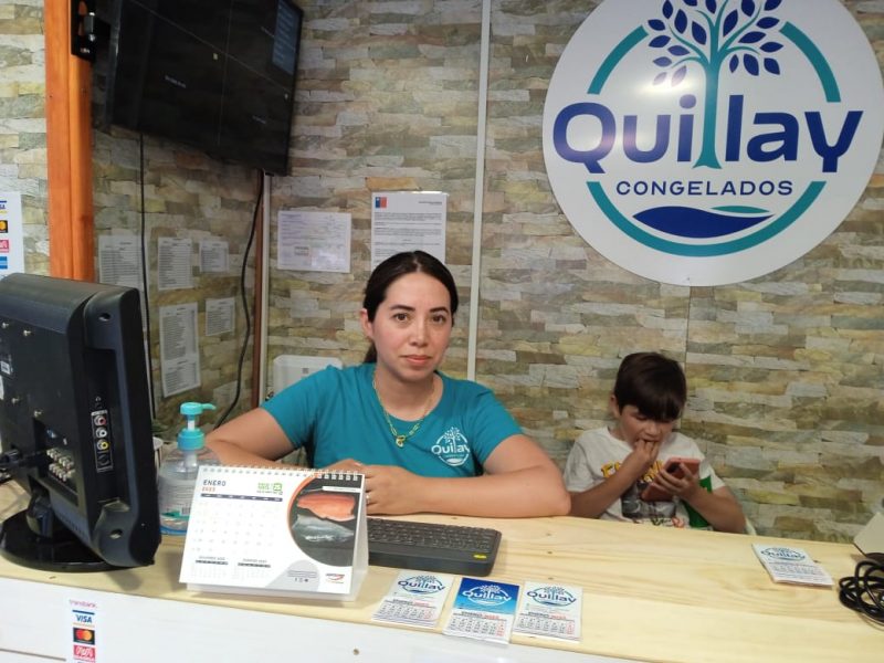 Pero no de frío…Gran inauguración de “Congelados Quillay”